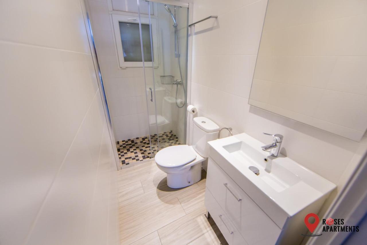 Roses Apartments 1 - Vista Mar Lateral - 1Habitacion ภายนอก รูปภาพ