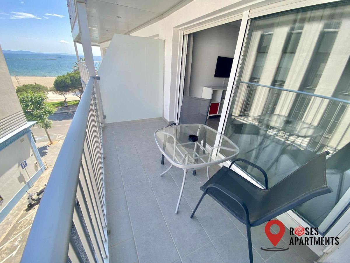 Roses Apartments 1 - Vista Mar Lateral - 1Habitacion ภายนอก รูปภาพ