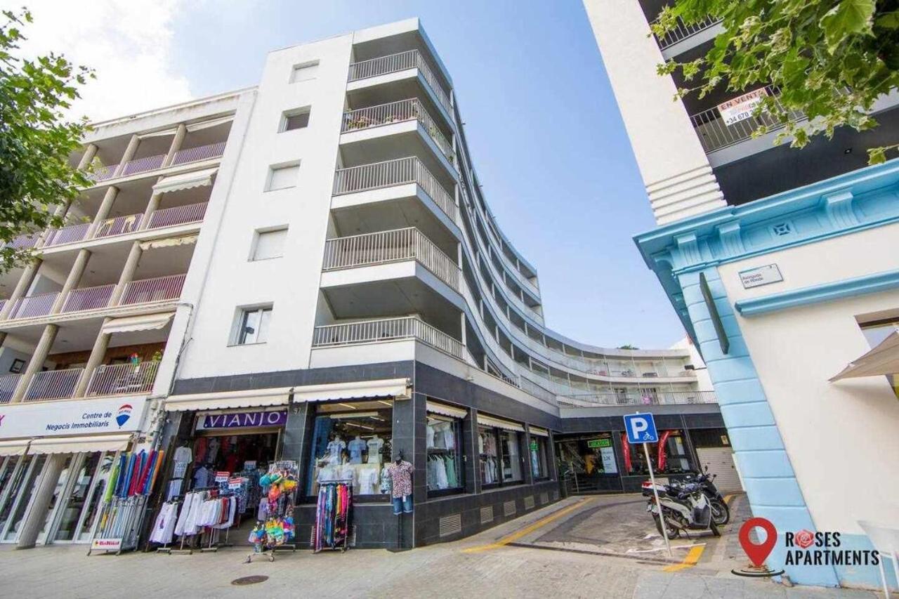 Roses Apartments 1 - Vista Mar Lateral - 1Habitacion ภายนอก รูปภาพ