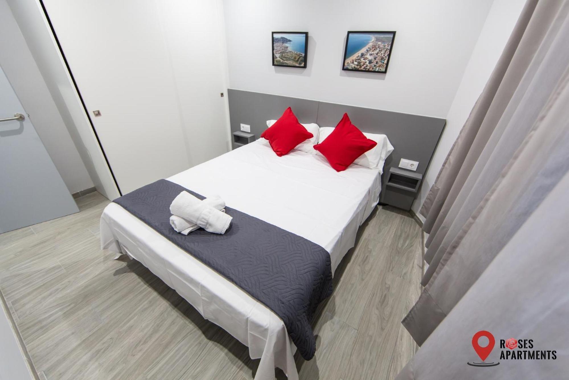 Roses Apartments 1 - Vista Mar Lateral - 1Habitacion ภายนอก รูปภาพ